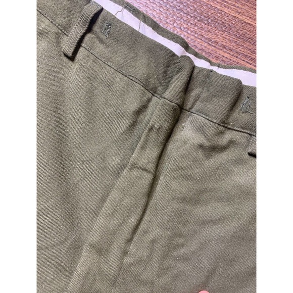 Vintage M-1951 Korean War Wool Field Pants Military Trousers Cold Weather Field - Picture 2 of 11